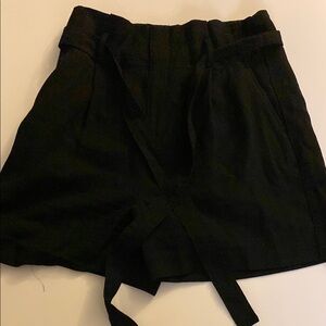 a new day Black High Waist Shorts